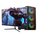 Pc Gamer Ryzen 7 16g Ram Ssd 1t Monitor 27 Fte 650w Sin Tecl