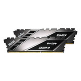 Kit 16gb Ddr4 Netac Shadow 2x8gb Xmp 3200mhz Cl16