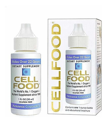 Alimento Para Células Con Nutrientes Y Oxigeno Cellfood