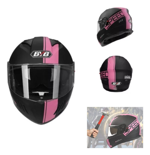 Casco Abatibles Motos Motocicleta Con Ranura Bluetooth