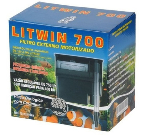 Filtro Externo Litwin 700 -110 V -modelo Luxo! 110v