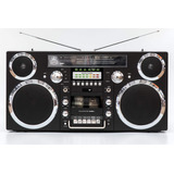 Sistema De Musica De Estilo Retro Portatil Gpo Brooklyn Bo