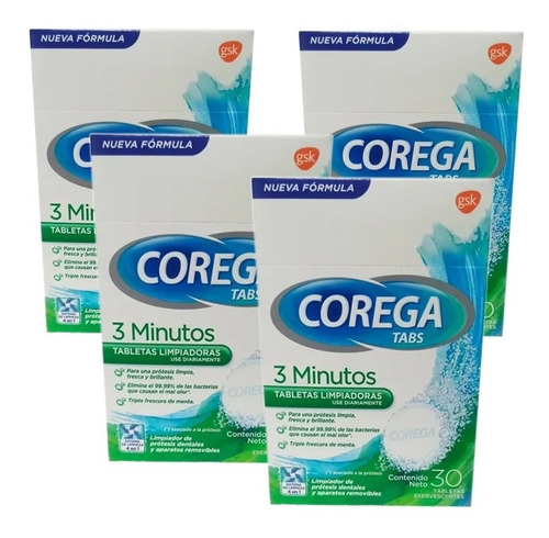 Corega Tabs 120 Prótesis Dental