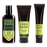 Kit Barba Shampoo + Cond + Modelador Sobrebarba Lemon Drop