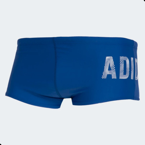 Sunga adidas Larga Boxer Wording Piscina Praia Natação