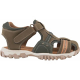 Huarache Para Niño Schatz Kids 2p24 Cafe Casual Comodo Moda