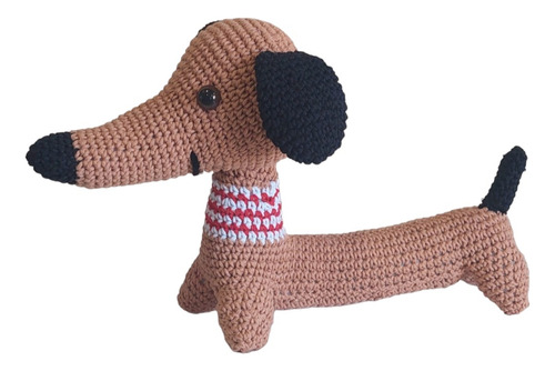 Perrito Salchicha Amigurumi Crochet