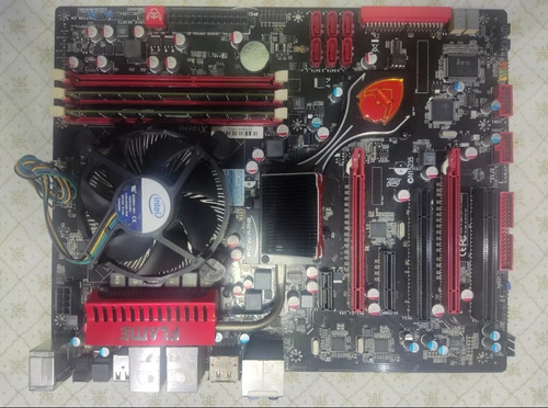 Placa Mãe Gamer Flame X58 C/ Core I7 Cooler E 12 Gb Kingston