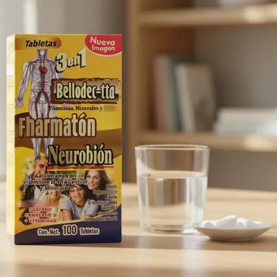 Neurovitamínico Extra Fuerte Bedoyecta+neurobion+fharmatoon | Meses sin interés