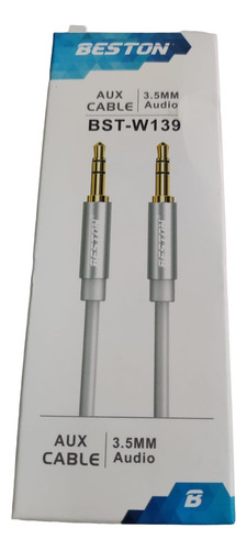Cable Auxiliar Audio Jack 3.5mm Conector Dispositivos 1 A 1
