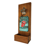 Destapador Abridor Pared Chapa Vintage C Cajón Rolling Stone