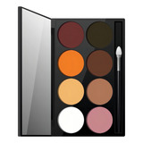 Paleta De Sombras Para Ojos X 8 Colores Xúlu Z484 Color De La Sombra Nº1