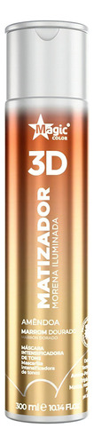 Matizador Morena Iluminada Amêndoa 300ml Marrom Dourado