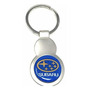 Llavero De Automocin, Subaru Logo Silver Keytag Llavero Lla