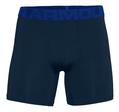Boxer Hombre Tech Mesh 6in 2 Pack Azul Under Armour