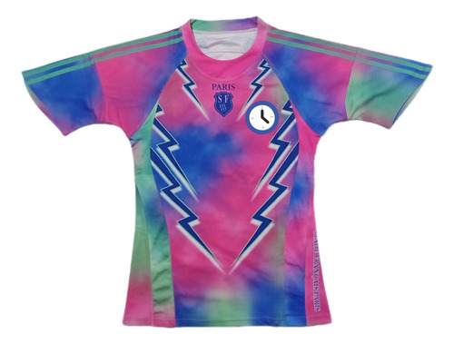 Camiseta Stade Francais Original Rugby Francia París Talle M