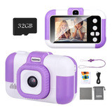 Cámara Digital Suyizo Selfie 1080p Para Niños Violeta