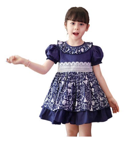 Vestido De Moda Para Niñas, Ropa Infantil Lolita Princess