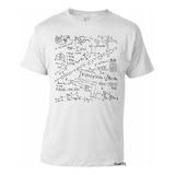Camiseta Ecuaciones Unisex, Matemáticas, Sublimado Math5