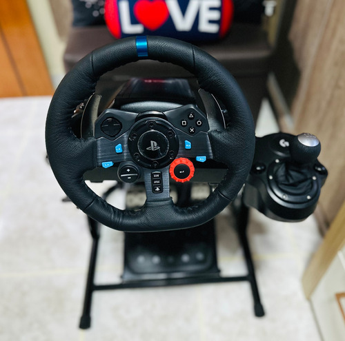 Volante Logitech G29 Completo, Pedais, Câmbio + Cockpit V4