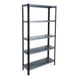 Estanteria Metal Rack Celeste 178x90x30 Cm 5 Estantes