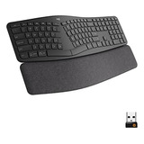 Teclado Ergo K860 Logitech Inalámbrico/negro