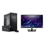 Cpu D60 Core I3 4a 8gb Ram 1tb Hd + Monitor Positivo