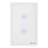 Doble Apagador Wi-fi, De Pared | Shome-110 Color Blanco