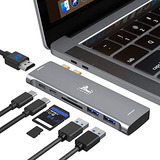 Adaptador Usb C Hub Para Macbook Pro 2020, Macbook Pro Multi