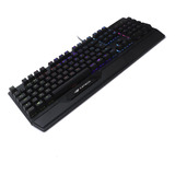 Teclado Gamer C3tech Kgm-1200bk Mecânico, Led