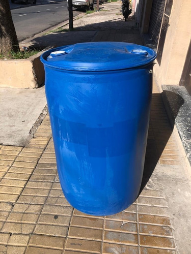 Tambor 200litros De Plástico Azul