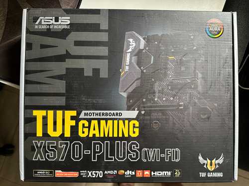 Placa Mãe Asus Tuf X570-plus Gaming Wi-fi Ddr4 Am4 Atx
