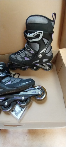 Roller Rollerblade 80 Comp W Mujer Talle40 Con Protección 