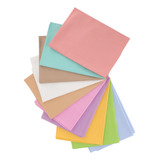 Paquetes De Tela De Algodón De Color Liso 50x50 Cm