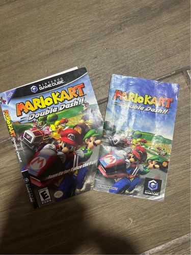 Portada Y Manual Original Mario Kart Double Dash Game Cube