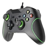 Controle Com Fio Para Xbox 360 Xbox One Preto E Verde