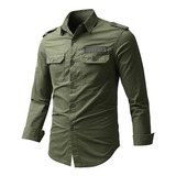 Camisas De Carga Militar Camisa De Manga Larga Táctica Del E