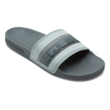 Sandalias Playa Quiksilver Rivi Wordmark Slide Gris Hombre A