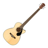 Bajo Fender Electroacustico Cb-60sce Natural