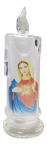 Lámpara De Vela Led Tealight Luz De Vela Virgen 18,5x6,5 Cm