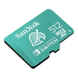 Tarjeta De Memoria Microsd Sandisk Nintendo Switch 512gb