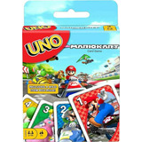 Juego De Cartas Uno Mario Kart Compatible Con Toda La Famili