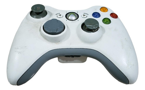 Controle Xbox 360 Branco Funciona Algumas Funções. V1