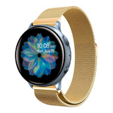 Correa Malla Milanese Para Galaxy Watch Active 2 + Case Lujo