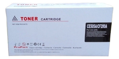 Tóner Compatible Ce505a Cf280a Nuevo