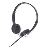 Fone Ouvido Colorido Confortável Headphone Simples Com Fio Cor Preto