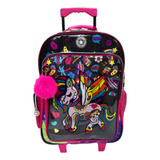 Mochila Carro Unicornio 18 Pulgadas Grande Reforzada Phi Phi