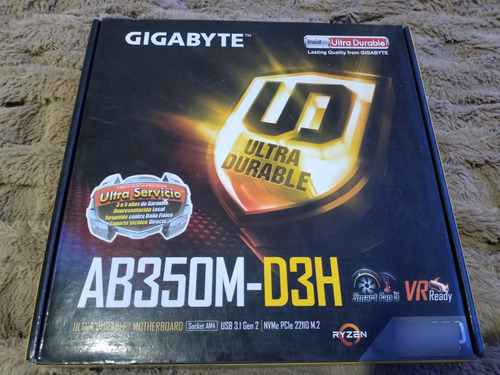 Mother Board Gigabyte Ab350m-d3h