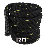 Battle Rope 38mm X 12mts Cuerda De Batalla Crossfit Gimnasio