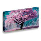 Cuadro Lienzo Canvas Sakura Cherry Japón Cuarto 50*60cm